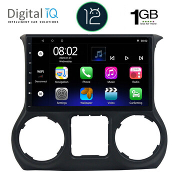 DIGITAL IQ RTA 1295_GPS (10inc) MULTIMEDIA TABLET OEM JEEP WRANGLER  mod. 2011-2017