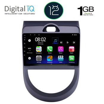 DIGITAL IQ RTA 1320_GPS (9inc) MULTIMEDIA TABLET OEM KIA SOUL mod. 2008-2013