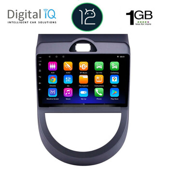 DIGITAL IQ RTA 1320_GPS (9inc) MULTIMEDIA TABLET OEM KIA SOUL mod. 2008-2013