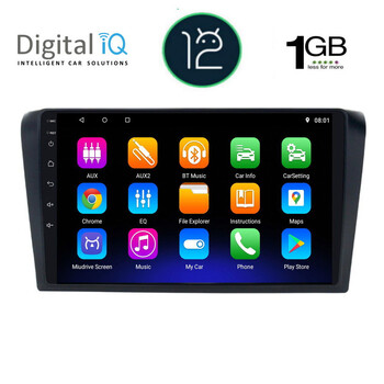 DIGITAL IQ RTA 1365_GPS (9inc) MULTIMEDIA TABLET OEM MAZDA 3 mod. 2003-2008