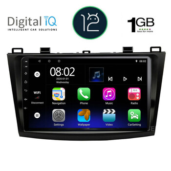 DIGITAL IQ RTA 1366_GPS (9inc) MULTIMEDIA TABLET OEM MAZDA 3 mod. 2009-2014