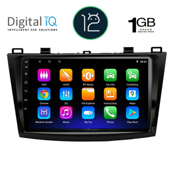 DIGITAL IQ RTA 1366_GPS (9inc) MULTIMEDIA TABLET OEM MAZDA 3 mod. 2009-2014