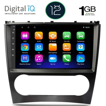 DIGITAL IQ RTA 1404_GPS (9inc) MULTIMEDIA TABLET OEM MERCEDES C – CLK (W203-209) mod. 2004-2008