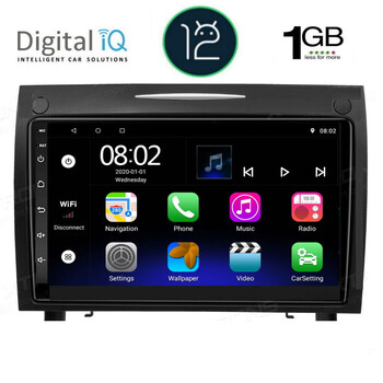 DIGITAL IQ RTA 1419_GPS (9inc) MULTIMEDIA TABLET OEM MERCEDES SLK R171 mod. 2004-2010
