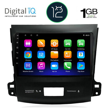 DIGITAL IQ RTA 1442_GPS (9inc) MULTIMEDIA TABLET OEM CITROEN C-CROSSER | MITSUBISHI OUTLANDER | PEUGEOT 4007  mod. 2006-2012