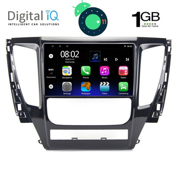 DIGITAL IQ RTA 1447_GPS (9inc) MULTIMEDIA TABLET OEM MITSUBISHI PAJERO mod. 2013&gt;