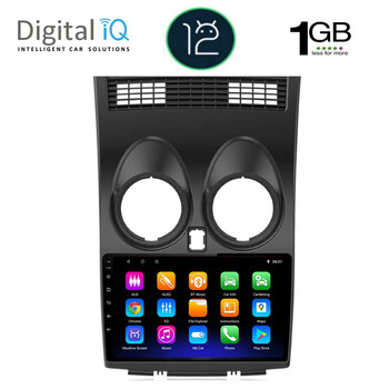 DIGITAL IQ RTA 1466_GPS (9inc) MULTIMEDIA TABLET OEM NISSAN QASHQAI mod. 2007-2014