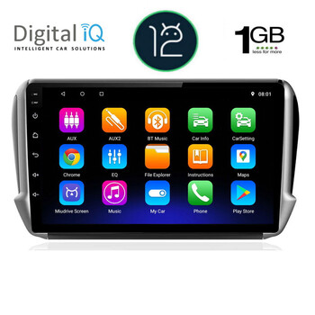 DIGITAL IQ RTA 1508_GPS (10inc) MULTIMEDIA TABLET OEM PEUGEOT 208-2008 mod. 2012-2021