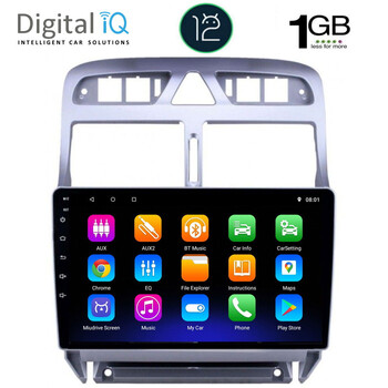 DIGITAL IQ RTA 1512_GPS (9inc) MULTIMEDIA TABLET OEM PEUGEOT 307 mod. 2001-2008