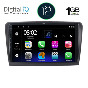 DIGITAL IQ RTA 1601_GPS (9inc) MULTIMEDIA TABLET OEM  SKODA RAPID  mod. 2012&gt;
