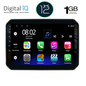 DIGITAL IQ RTA 1676_GPS (9inc) MULTIMEDIA TABLET OEM SUZUKI IGNIS mod. 2016&gt;