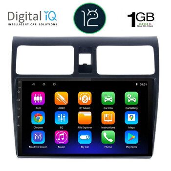 DIGITAL IQ RTA 1684_GPS (10inc) MULTIMEDIA TABLET OEM SUZUKI SWIFT mod. 2005-2011