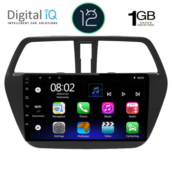 DIGITAL IQ RTA 1689_GPS (9inc) MULTIMEDIA TABLET OEM SUZUKI Sx4 SCROSS mod. 2014&gt;