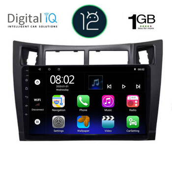 DIGITAL IQ RTA 1736_GPS (9inc) MULTIMEDIA TABLET OEM TOYOTA YARIS mod. 2006-2011