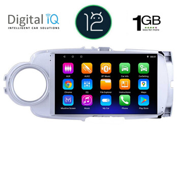 DIGITAL IQ RTA 1737_GPS (9inc) MULTIMEDIA TABLET OEM TOYOTA YARIS mod. 2011-2020
