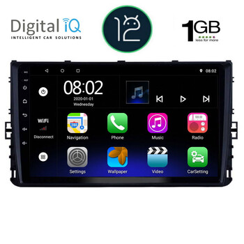DIGITAL IQ RTA 1758_GPS (9inc) MULTIMEDIA TABLET OEM VW POLO – TROC – TCROSS mod. 2017&gt;
