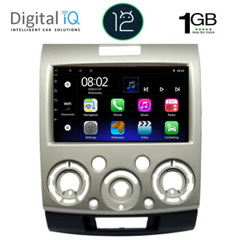 DIGITAL IQ RTA 1170_GPS (9inc) MULTIMEDIA TABLET OEM FORD RANGER | MAZDA BT50 mod. 2006-2011