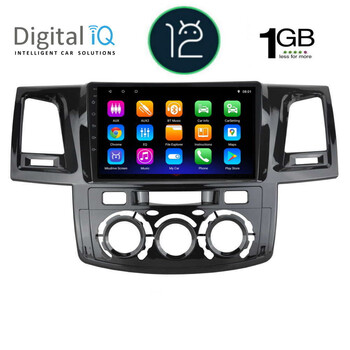 DIGITAL IQ RTA 1720_GPS (9inc) MULTIMEDIA TABLET OEM TOYOTA HILUX mod. 2005-2016
