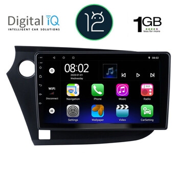 DIGITAL IQ RTA 1205_GPS (9inc) MULTIMEDIA TABLET OEM HONDA INSIGHT mod. 2009-2014