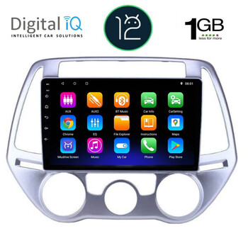 DIGITAL IQ RTA 1227_GPS A/C (9inc) MULTIMEDIA TABLET OEM HUYNDAI i20 mod. 2008-2012