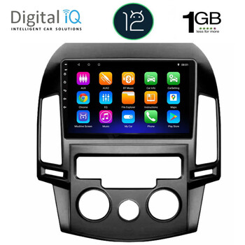 DIGITAL IQ RTA 1231_GPS A/C (9inc) MULTIMEDIA TABLET OEM HYUNDAI i30 mod. 2007-2012