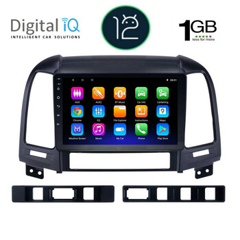 DIGITAL IQ RTA 1239_GPS (9inc) MULTIMEDIA TABLET OEM HYUNDAI SANTA FE  mod. 2005-2013