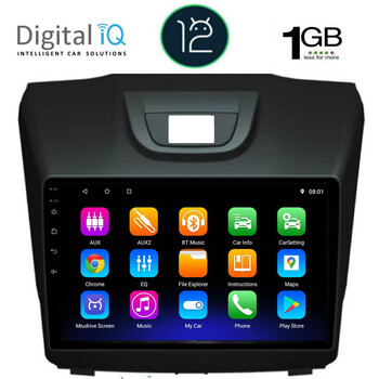 DIGITAL IQ RTA 1255_GPS (9inc) MULTIMEDIA TABLET OEM ISUZU DMAX mod. 2012&gt;