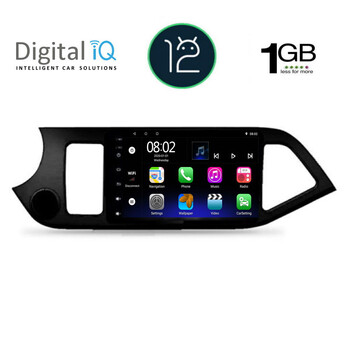 DIGITAL IQ RTA 1308_GPS (9inc) MULTIMEDIA TABLET OEM KIA PICANTO mod. 2011-2017