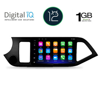 DIGITAL IQ RTA 1308_GPS (9inc) MULTIMEDIA TABLET OEM KIA PICANTO mod. 2011-2017