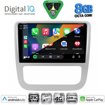 DIGITAL IQ BXK 20751_CPAA CLIMA (9inc) MULTIMEDIA TABLET for VW EOS mod. 2006> - SCIROCCO mod. 2011-2014