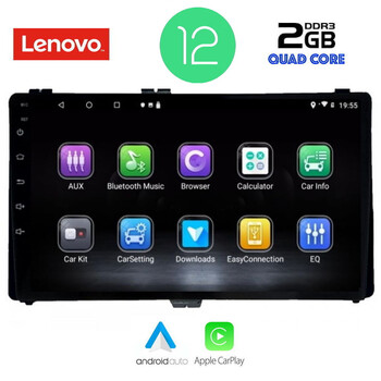 LENOVO LVB 4703_CPA (9inc) MULTIMEDIA TABLET OEM TOYOTA AURIS mod. 2015&gt; – COROLLA mod. 2017-2019