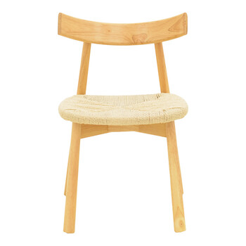 Καρέκλα Clareta pakoworld rubberwood-σχοινί σε φυσική απόχρωση 53x55x79εκ Καρέκλα Clareta pakoworld rubberwood-σχοινί σε φυσική απόχρωση 53x55x79εκ