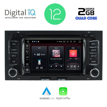 DIGITAL IQ MSR 442_CPA (7” DVD) MULTIMEDIA  OEM  VW TOUAREG – T5 mod. 2003-2011