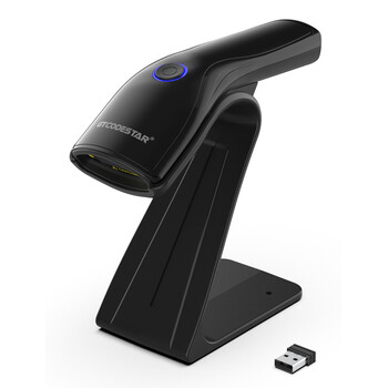 GTCODESTAR barcode scanner X-9200L με βάση, 1D & 2D, ενσύρματο & ασύρματο, Bluetooth, 800mAh, μαύρο GTCODESTAR barcode scanner X-9200L με βάση, 1D & 2D, ενσύρματο & ασύρματο, Bluetooth, 800mAh, μαύρο