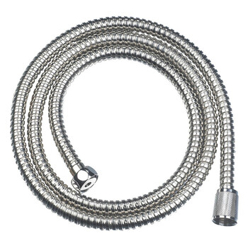 BRUNO σπιράλ ντους BRN-0243, ανοξείδωτο ατσάλι, 1.5m, ασημί