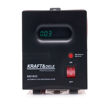 Σταθεροποιητής Τάσης AVR 2000VA 230V Kraft&Dele KD-1933 Σταθεροποιητής Τάσης AVR 2000VA 230V Kraft&Dele KD-1933