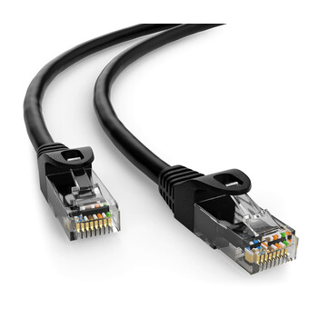 POWERTECH καλώδιο δικτύου CAB-N412, Cat 6 U/UTP, CCA, 250Hz, 50m, μαύρο