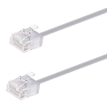 POWERTECH καλώδιο δικτύου CAB-N444, Cat 6A U/UTP, ultra slim, copper, 500MHz, 7.5m, γκρι POWERTECH καλώδιο δικτύου CAB-N444, Cat 6A U/UTP, ultra slim, copper, 500MHz, 7.5m, γκρι