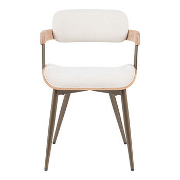 Πολυθρόνα Cameo pakoworld μέταλλο μπρονζέ-white-wash ξύλο-μπέζ ύφασμα 53x49.5x75.5εκ Πολυθρόνα Cameo pakoworld μέταλλο μπρονζέ-white-wash ξύλο-μπέζ ύφασμα 53x49.5x75.5εκ