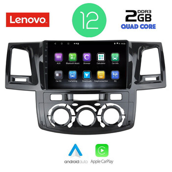 LENOVO LVB 4720_CPA (9inc) MULTIMEDIA TABLET OEM TOYOTA HILUX mod. 2005-2016