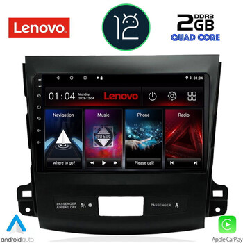 LENOVO LVB 4442_CPA (9inc) MULTIMEDIA TABLET OEM CITROEN C-CROSSER | MITSUBISHI OUTLANDER | PEUGEOT 4007  mod. 2006-2012