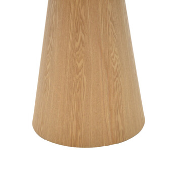 Βοηθητικό τραπέζι Donda pakoworld mdf sonoma Φ45x50εκ