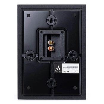Argon Audio Forus 4 Wall Επιτοίχια Ηχεία 4'' Black (Ζεύγος)
