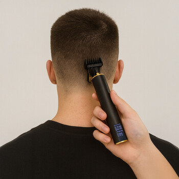 Κουρευτική Μηχανή & Τρίμερ με 3 Ταχύτητες και LCD Οθόνη Μαύρο/Χρυσό 25429 Soulima Κουρευτική Μηχανή & Τρίμερ με 3 Ταχύτητες και LCD Οθόνη Μαύρο/Χρυσό 25429 Soulima