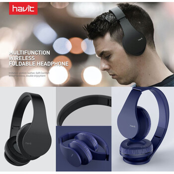 Ασύρματα Ακουστικά - Havit i66 (BLUE)