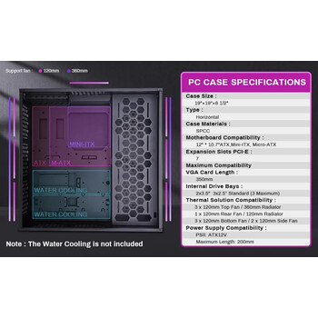 Gaming Γραφείο - Eureka Ergonomic® ERK-GD-I55-B 140x70x76,5cm