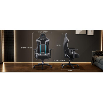Gaming Καρέκλα - Eureka Ergonomic® ERK-GC08-BU