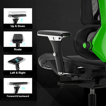 Gaming Καρέκλα - Eureka Ergonomic® ERK-GC05-G