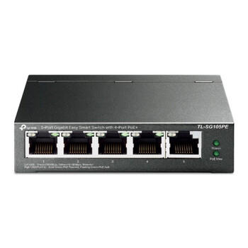 TP-Link 5-Port Gigabit Easy Smart Switch (TL-SG105PE) (TPTL-SG105PE)