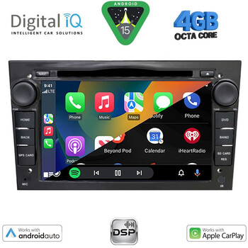 DIGITAL IQ BXF 619BL_CPAA (7" DVD) MULTIMEDIA SYSTEM for OPEL ALL mod. 2004-2012 (BLACK)